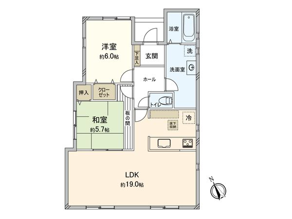 間取図(平面図)