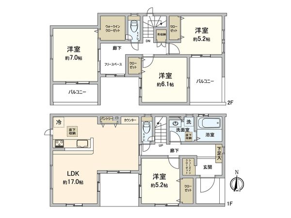 間取図(平面図)
