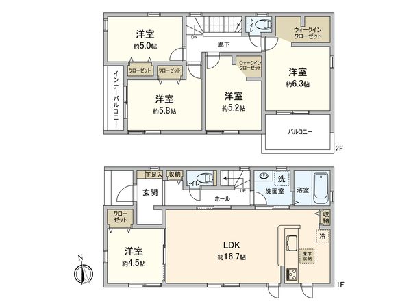 間取図(平面図)