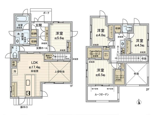 清須市清洲大下町 間取図(平面図) 清須市清洲大下町 間取図(平面図)