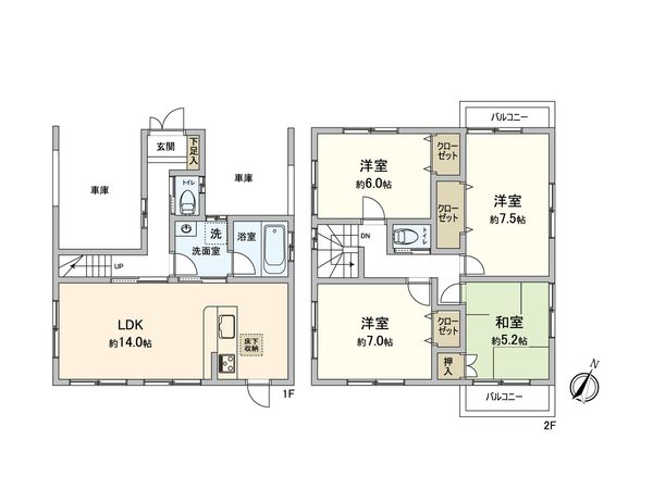 間取図(平面図)