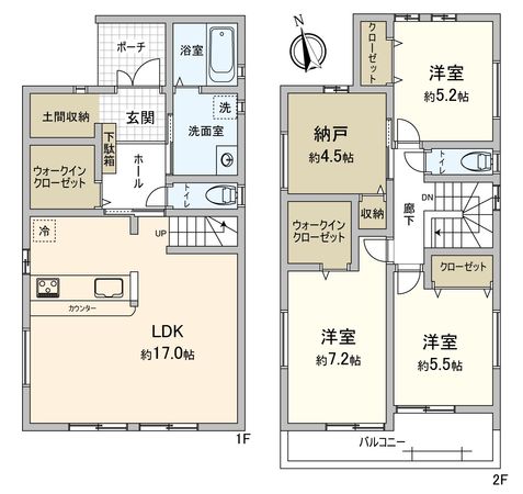 間取図(平面図)