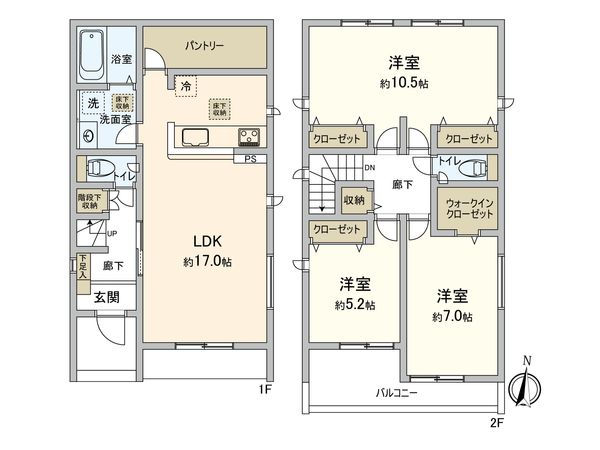 間取図(平面図)