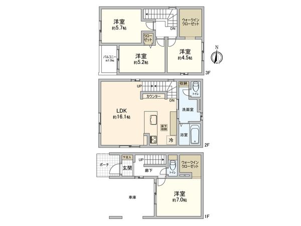 間取図(平面図)