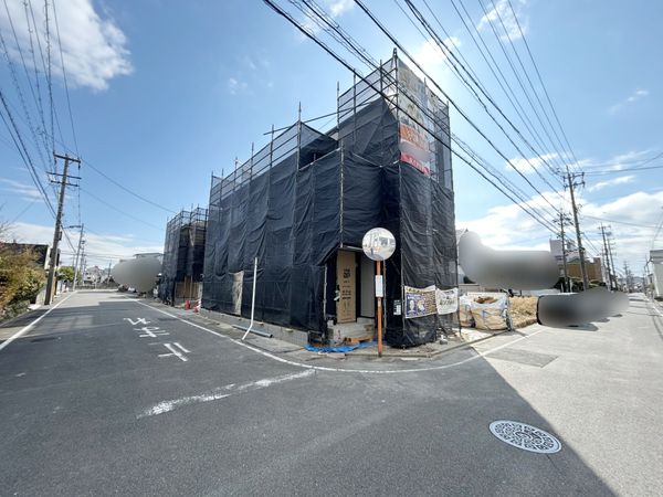 清須市西枇杷島町押花 新築戸建 1号棟 外観