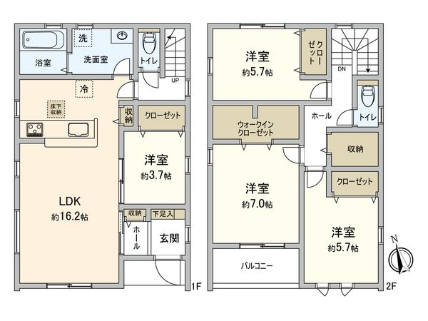 間取図(平面図)