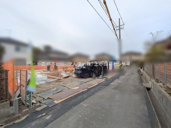 清須市清洲 新築戸建 1号棟 前面道路含む外観 清須市清洲 新築戸建 1号棟 前面道路含む外観