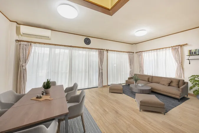 CG家具あり※画像は実際の室内写真および間取り図をもとに、CGにて再現した「空室リフォームイメージ」に家具・調度品の配置例をCG 合成したもので、実際とは多少異なり、家具等は販売価格に含まれません。