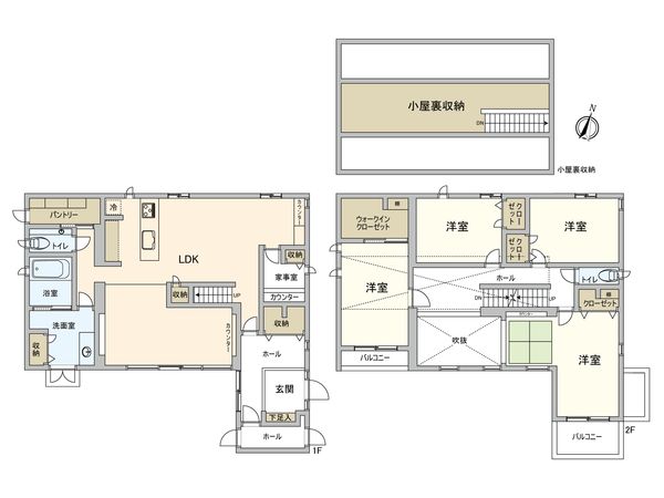 稲沢市陸田宮前1丁目 戸建 間取図(平面図) 稲沢市陸田宮前1丁目 戸建 間取図(平面図)