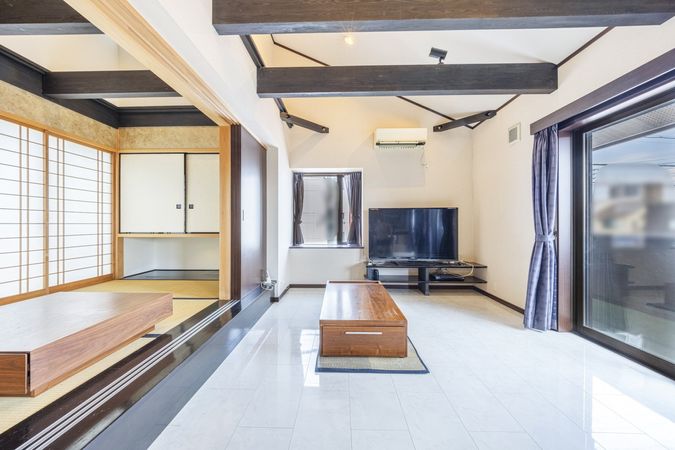 北名古屋市高田寺出口 戸建 リビング