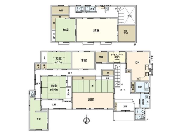 清須市西市場4丁目 間取図(平面図) 間取図(平面図)