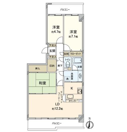 間取図(平面図)