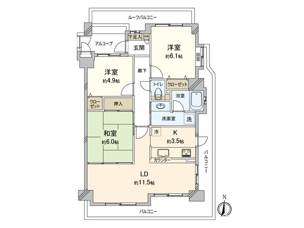 間取図(平面図)