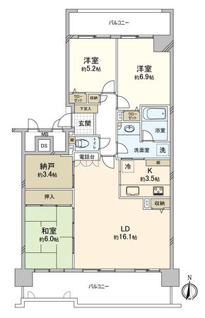 間取図(平面図)