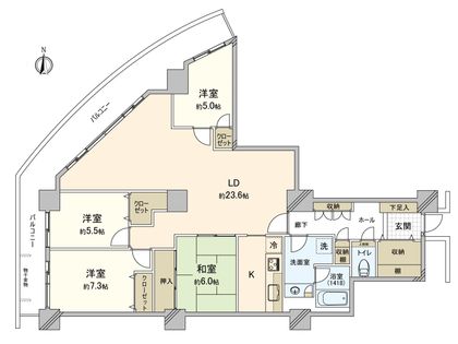 間取図(平面図) 間取図(平面図)