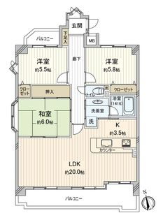 間取図(平面図)