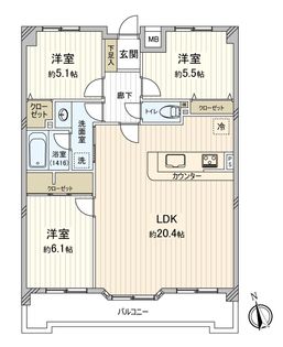 間取図(平面図)