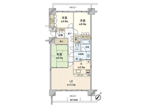 間取図(平面図)