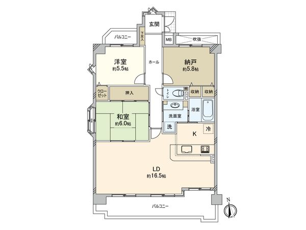間取図(平面図)