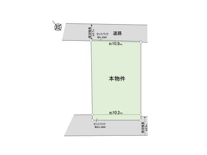 渋谷区猿楽町 区画図