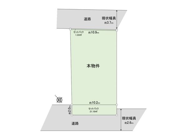 渋谷区猿楽町 区画図
