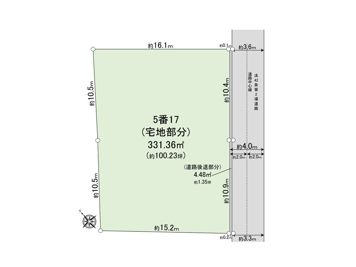 東京都港区南青山3丁目 区画図 区画図