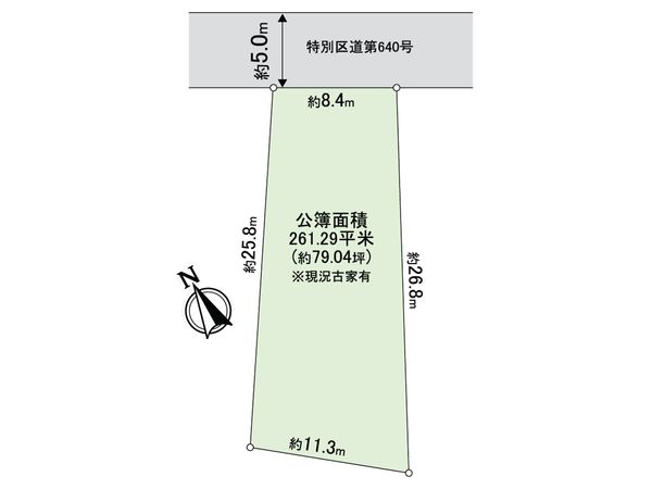 東京都渋谷区神宮前4丁目 区画図 東京都渋谷区神宮前4丁目 区画図