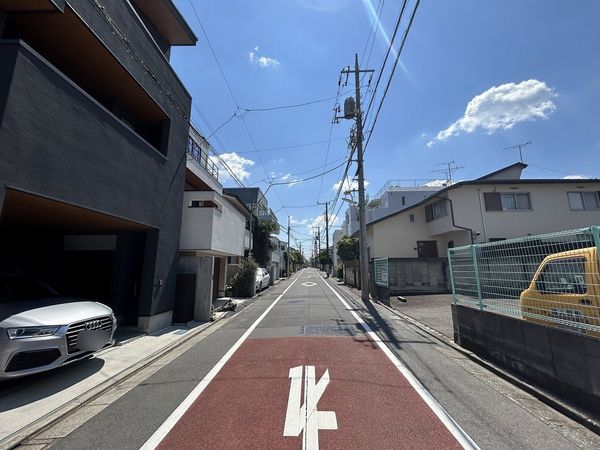 世田谷区奥沢8丁目 土地 前面道路含む外観 世田谷区奥沢8丁目 土地 前面道路含む外観