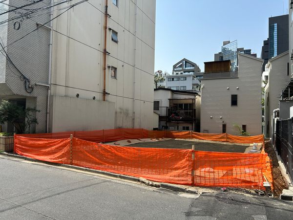 港区赤坂4丁目 土地 前面道路含む外観 港区赤坂4丁目 土地 前面道路含む外観