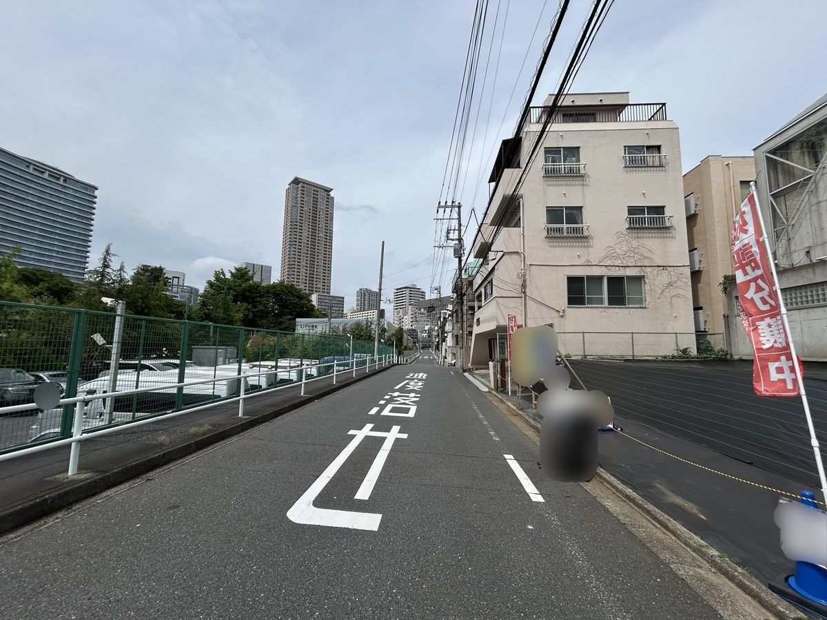 前面道路含む外観