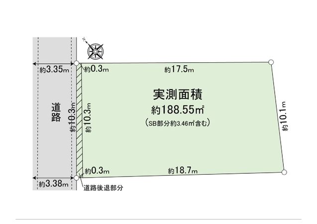 渋谷区神宮前4丁目 土地 区画図 区画図