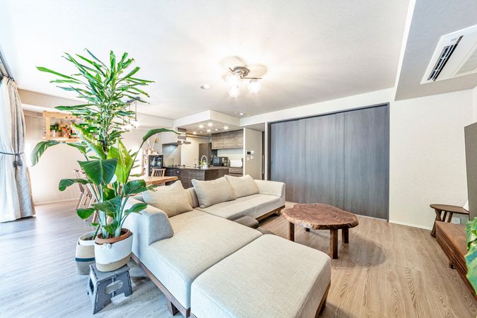 リーフィアレジデンス上原 リビング リビング