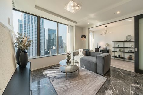 パークコート虎ノ門愛宕タワー リビング