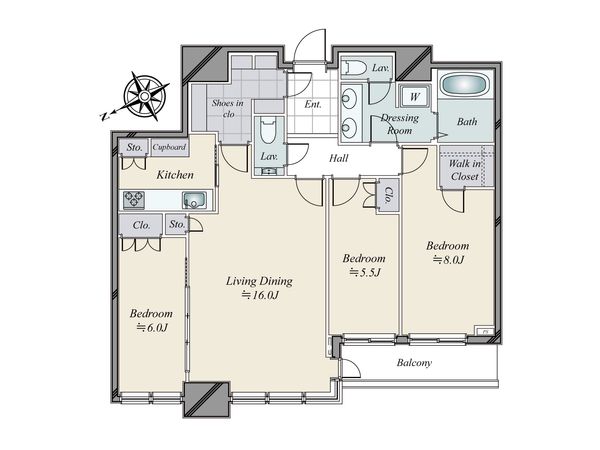 間取図(平面図)