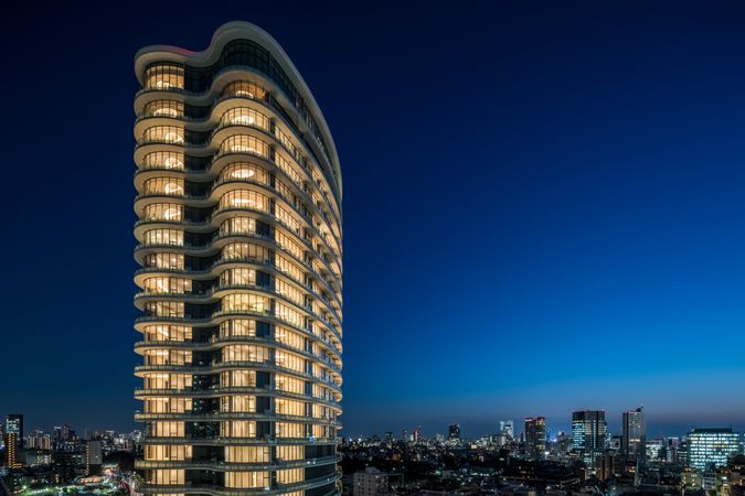 パークコート青山ザタワー 外観 パークコート青山ザタワー 外観