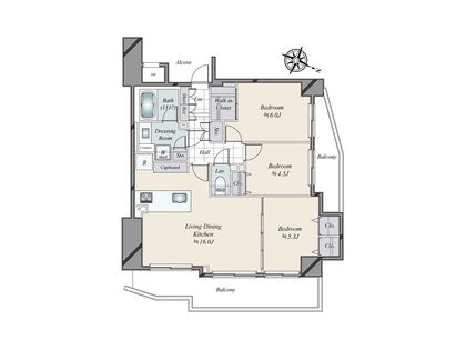 間取図(平面図)