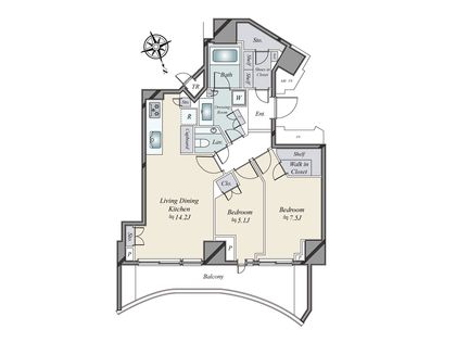間取図(平面図)