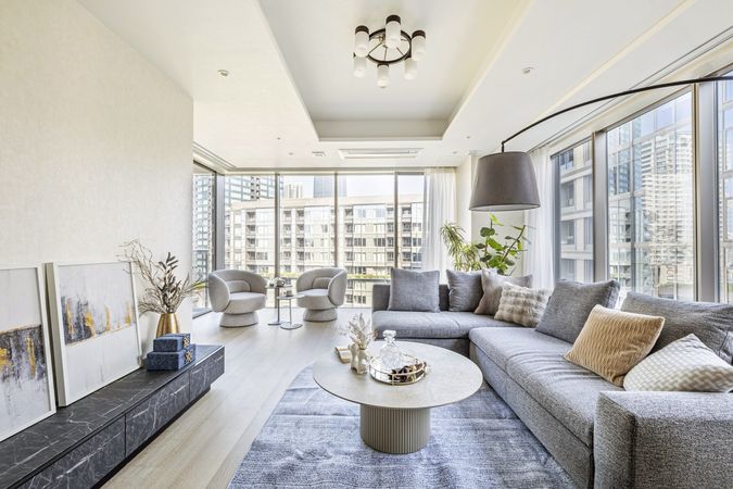 三田ガーデンヒルズ パークマンション リビング