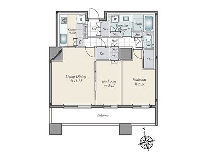 間取図(平面図)