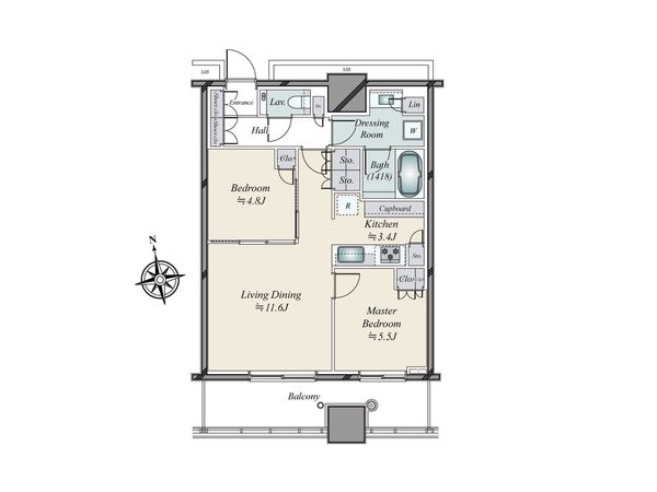 WORLD TOWER RESIDENCE 間取図(平面図) WORLD TOWER RESIDENCE 間取図(平面図)