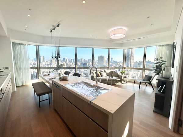 富久クロス コンフォートタワー リビング 富久クロス コンフォートタワー リビング