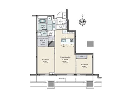 東京パークタワー 間取図(平面図)