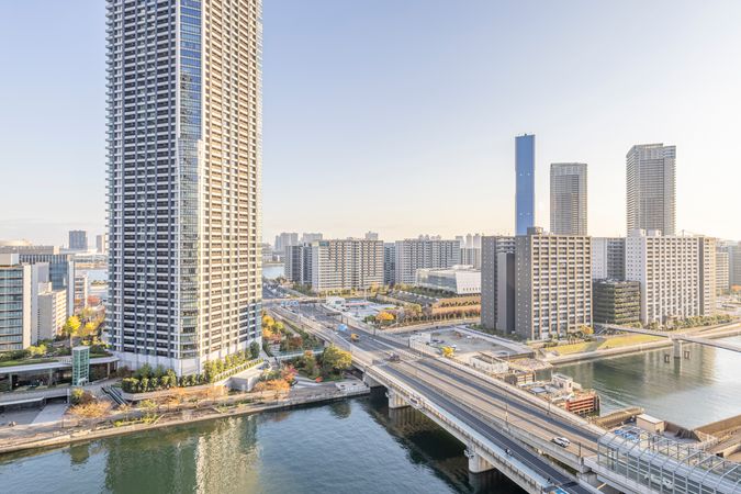 パークタワー勝どきサウス 眺望