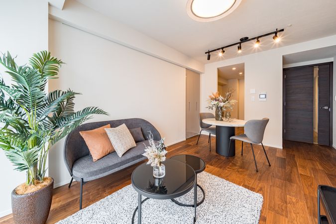 グランスイート広尾 リビング