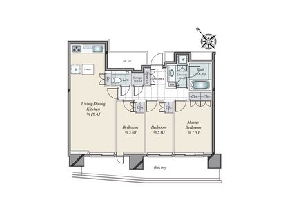 間取図(平面図)