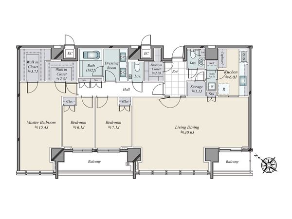 間取図(平面図)