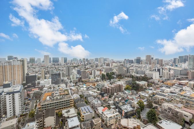 ブリリアタワーズ目黒 ノースレジデンス 眺望