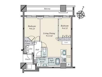 間取図(平面図)