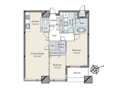 間取図(平面図)