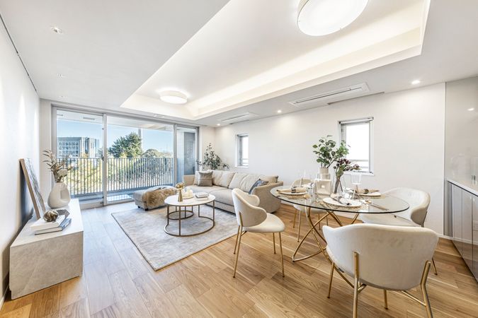 センチュリーフォレスト D棟 リビング